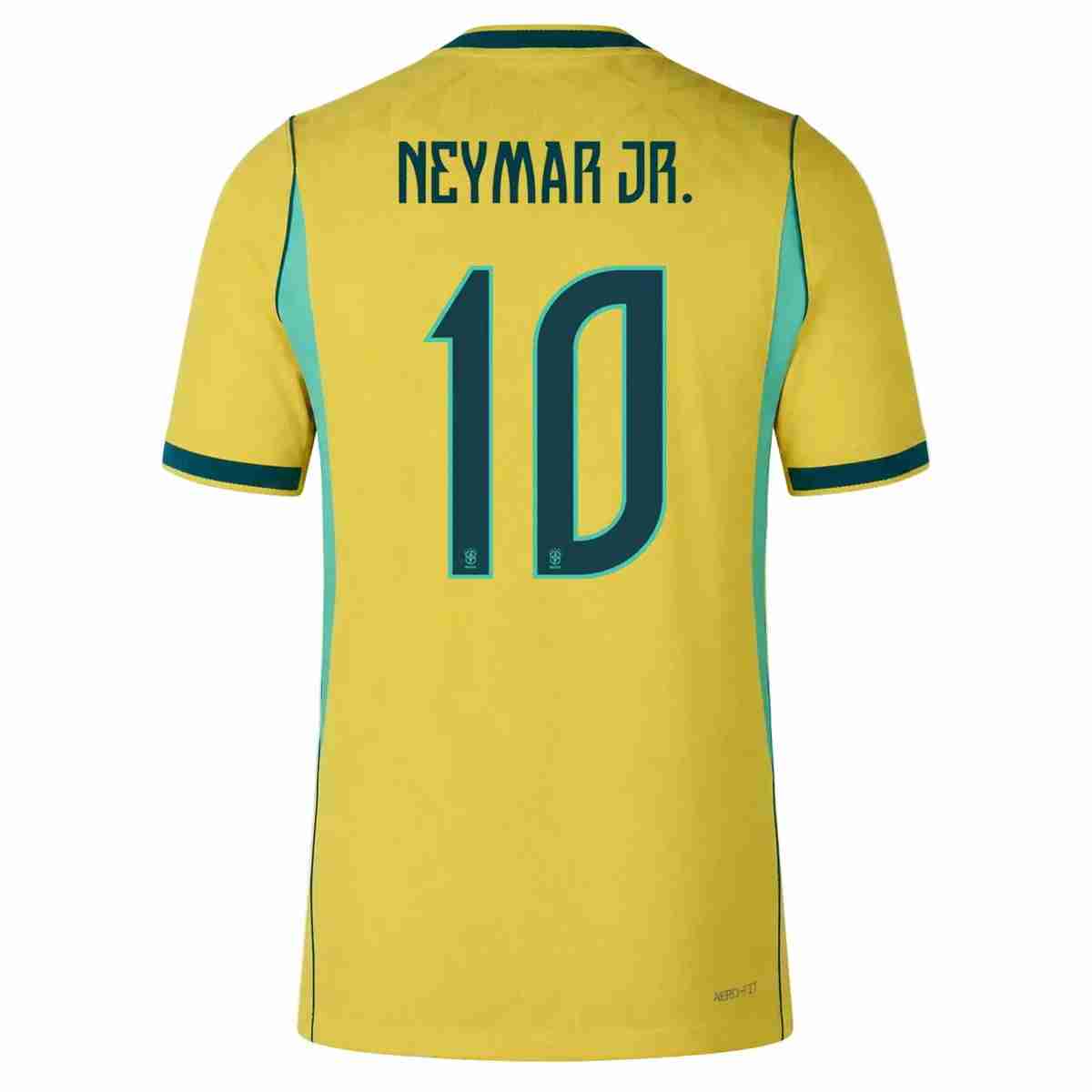 NEYMAR JR. NO.10 Equipacion Brasil Primera 2026-Versión Jugador NEYMAR JR. NO.10 Equipacion Brasil Primera 2026-Versión Jugador