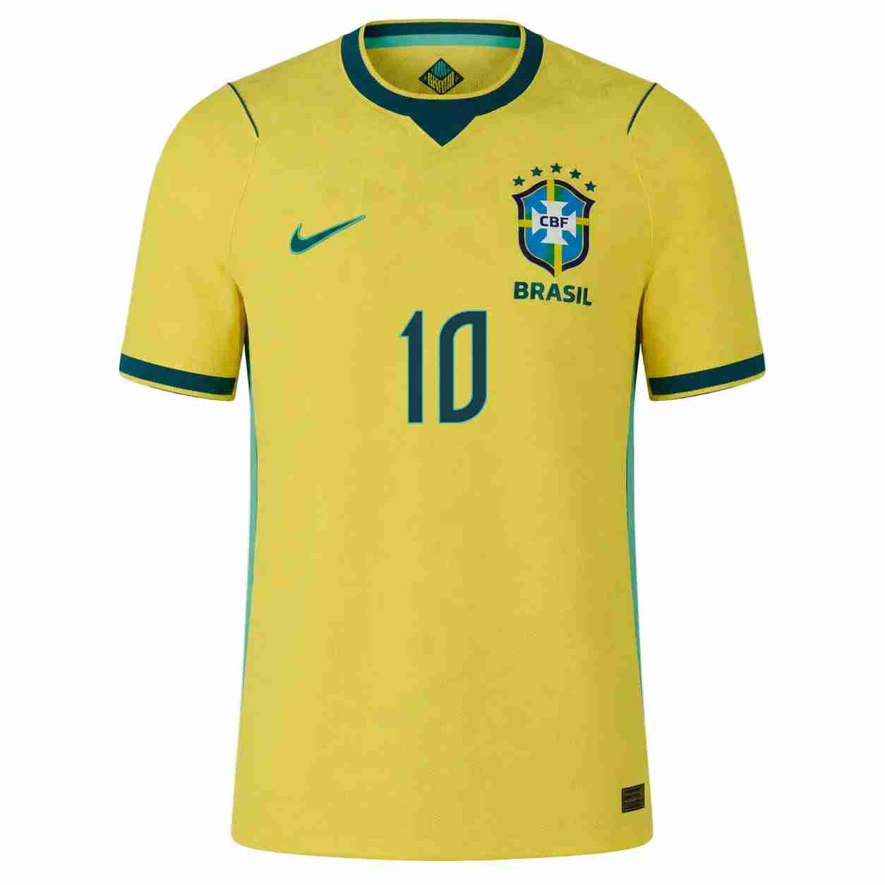 NEYMAR JR. NO.10 Equipacion Brasil Primera 2026-Versión Jugador_1 NEYMAR JR. NO.10 Equipacion Brasil Primera 2026-Versión Jugador_1