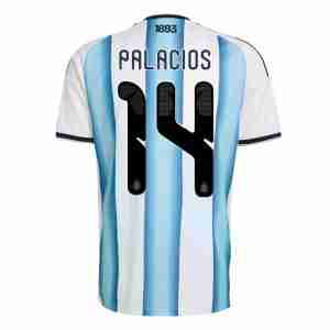 PALACIOS NO.14 Equipacion Argentina Primera 2026-Versión Jugador
