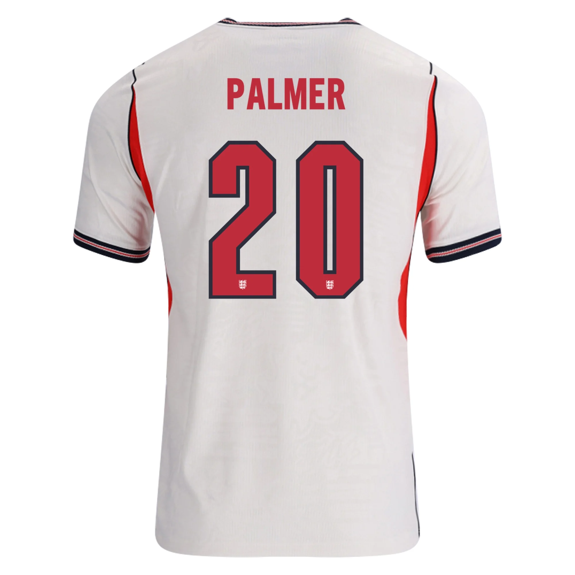 PALMER NO.20 Equipacion Inglaterra Primera 2026-Versión Jugador PALMER NO.20 Equipacion Inglaterra Primera 2026-Versión Jugador