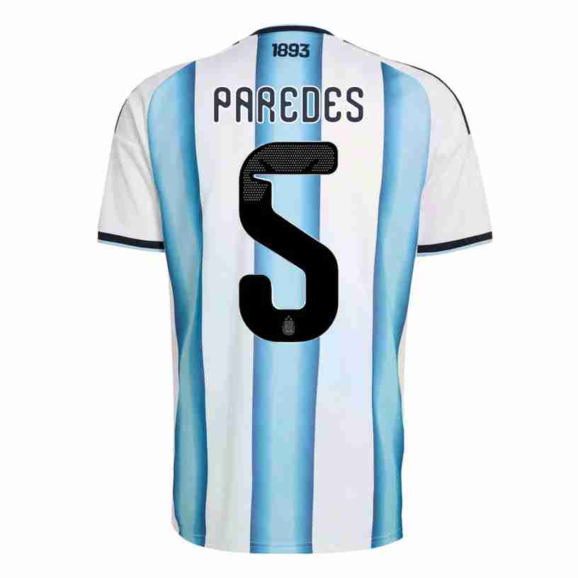 PAREDES NO.5 Equipacion Argentina Primera 2026-Versión Jugador PAREDES NO.5 Equipacion Argentina Primera 2026-Versión Jugador