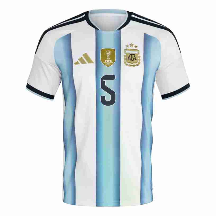 PAREDES NO.5 Equipacion Argentina Primera 2026-Versión Jugador_1 PAREDES NO.5 Equipacion Argentina Primera 2026-Versión Jugador_1