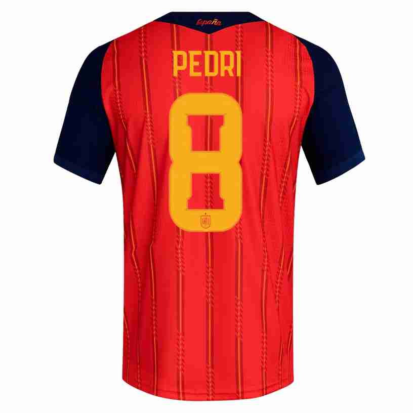 PEDRI NO.8 Equipacion España Primera 2026-Versión Jugador PEDRI NO.8 Equipacion España Primera 2026-Versión Jugador