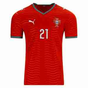 R. NEVES NO.21 Equipacion Portugal Primera 2026-Versión Jugador_1
