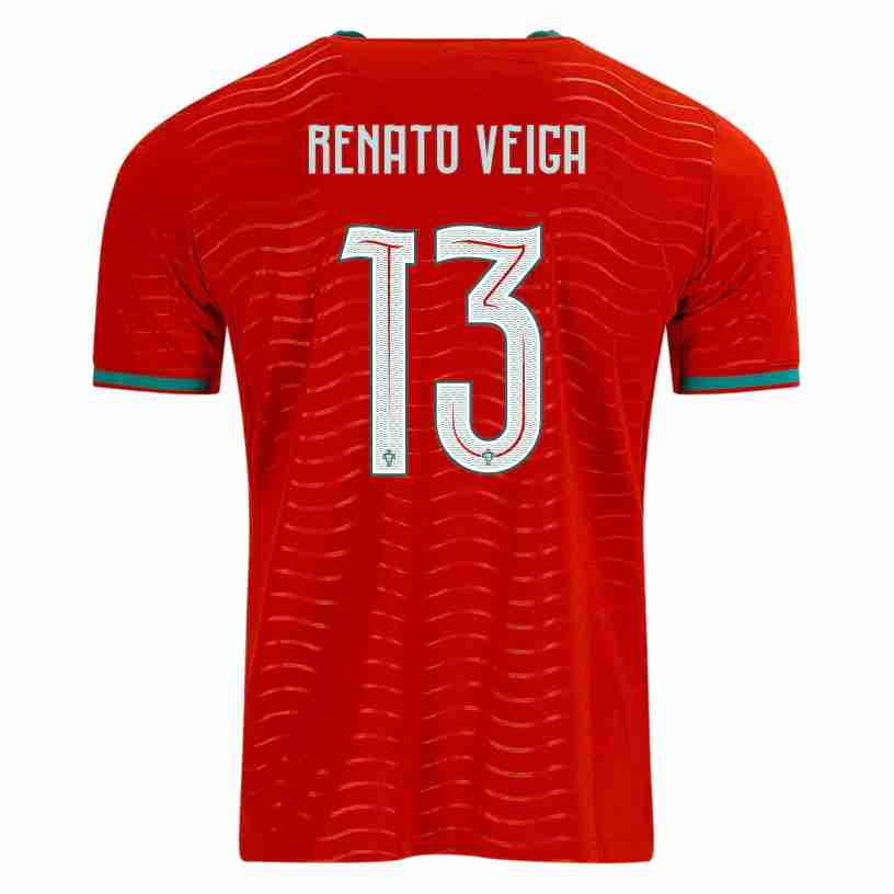 RENATO VEIGA NO.13 Equipacion Portugal Primera 2026-Versión Jugador RENATO VEIGA NO.13 Equipacion Portugal Primera 2026-Versión Jugador