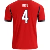 RICE NO.4 Equipacion Inglaterra Segunda 2026-Versión Jugador
