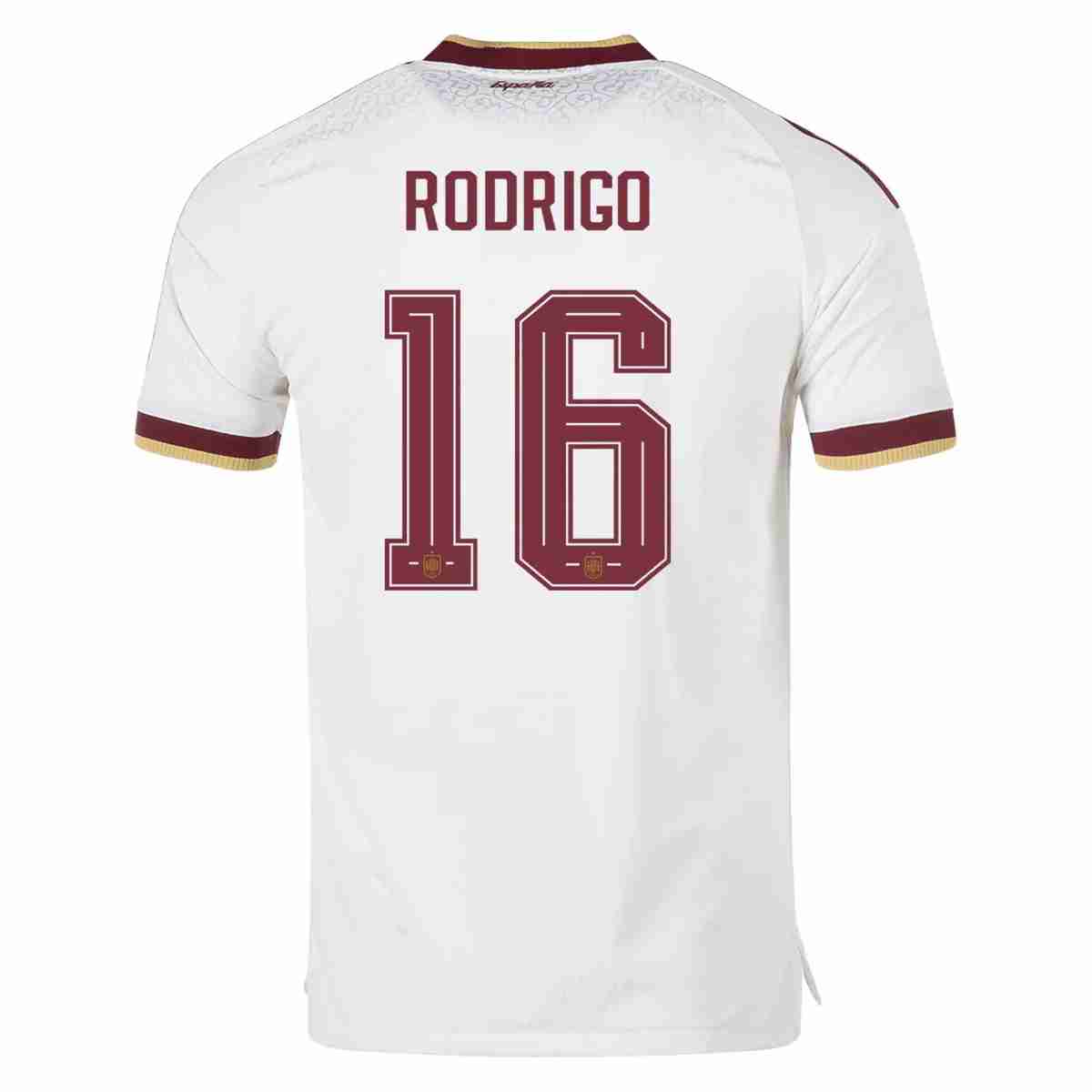 RODRIGO NO.16 Equipacion España Segunda 2026-Versión Jugador RODRIGO NO.16 Equipacion España Segunda 2026-Versión Jugador