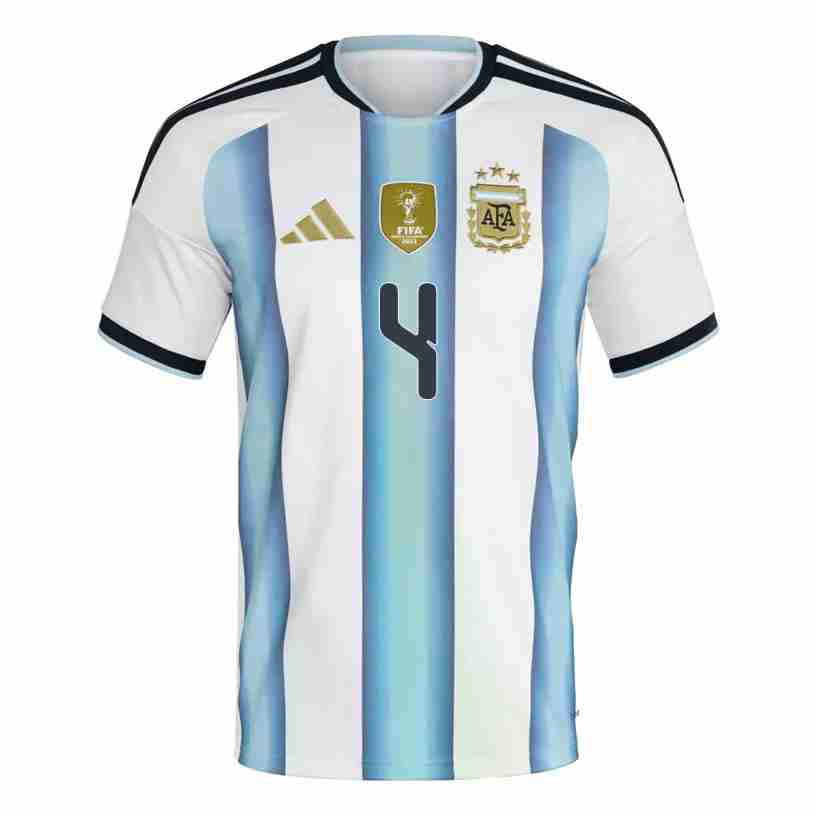 ROMERO NO.4 Equipacion Argentina Primera 2026-Versión Jugador_1 ROMERO NO.4 Equipacion Argentina Primera 2026-Versión Jugador_1