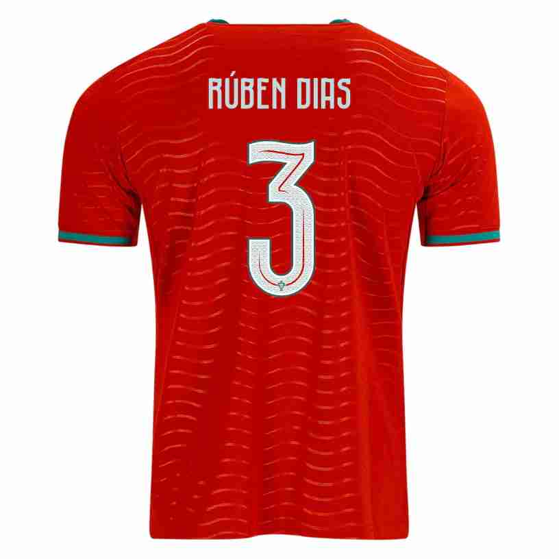 RÚBEN DIAS NO.3 Equipacion Portugal Primera 2026-Versión Jugador RÚBEN DIAS NO.3 Equipacion Portugal Primera 2026-Versión Jugador