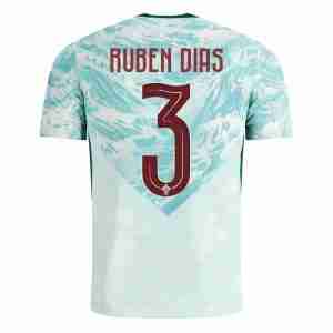 RUBEN DIAS NO.3 Equipacion Portugal Segunda 2026-Versión Jugador