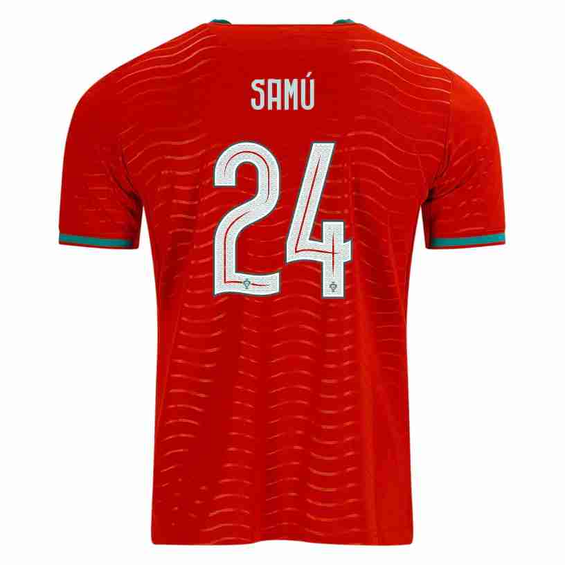 SAMÚ NO.24 Equipacion Portugal Primera 2026-Versión Jugador SAMÚ NO.24 Equipacion Portugal Primera 2026-Versión Jugador