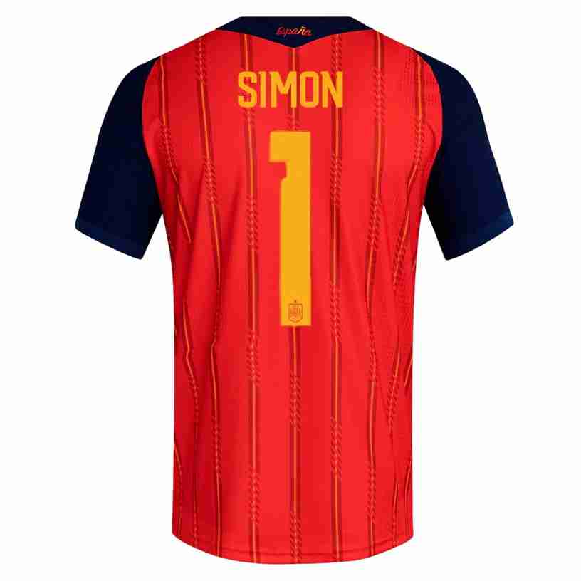 SIMON NO.1 Equipacion España Primera 2026-Versión Jugador SIMON NO.1 Equipacion España Primera 2026-Versión Jugador