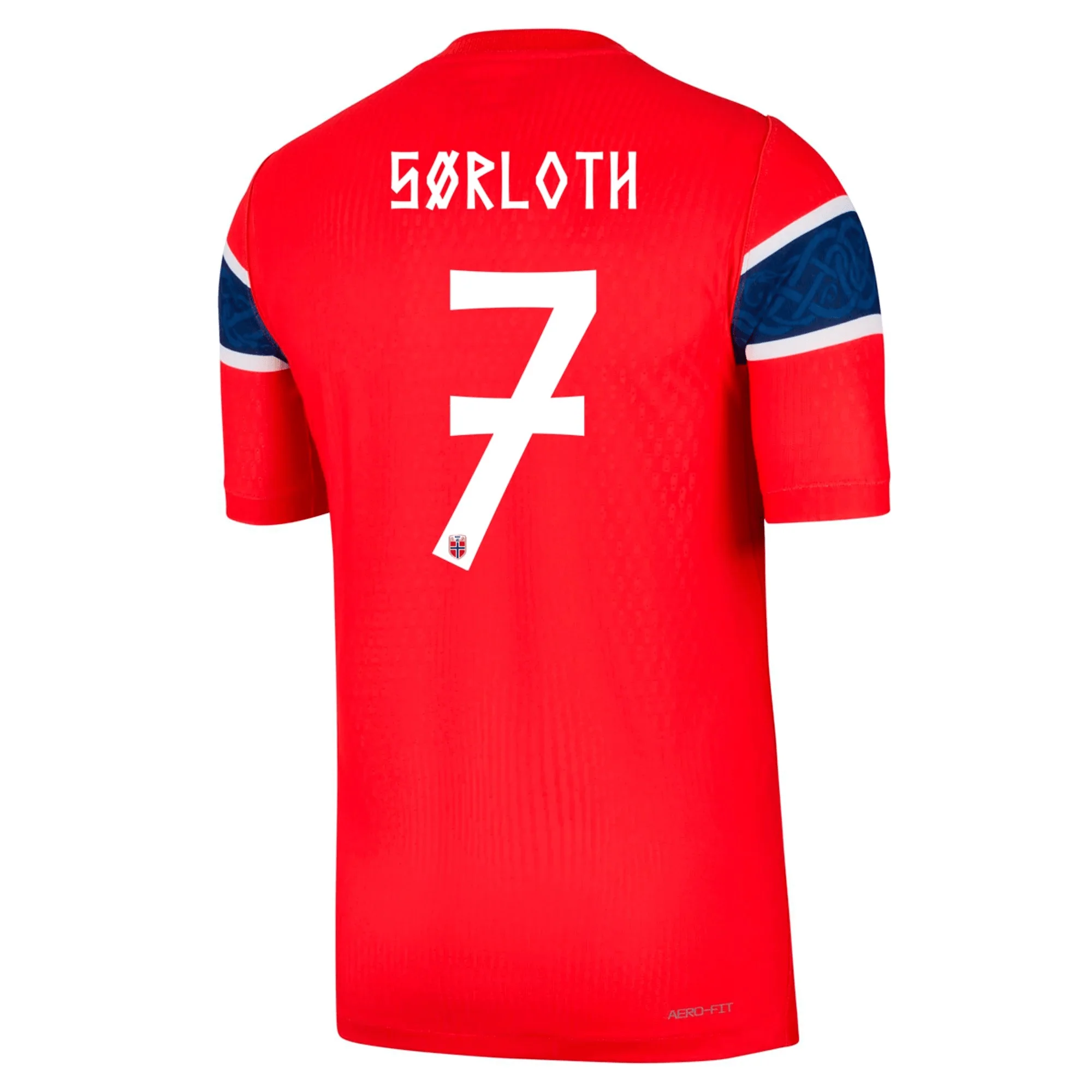 SØRLOTH NO.7 Equipacion Noruega Primera 2026-Versión Jugador SØRLOTH NO.7 Equipacion Noruega Primera 2026-Versión Jugador