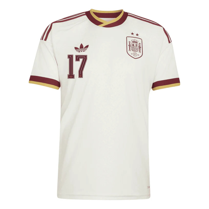 WILLIAMS JR. NO.17 Equipacion España Segunda 2026-Versión Jugador_1