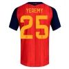 YEREMY NO.25 Equipacion España Primera 2026-Versión Jugador