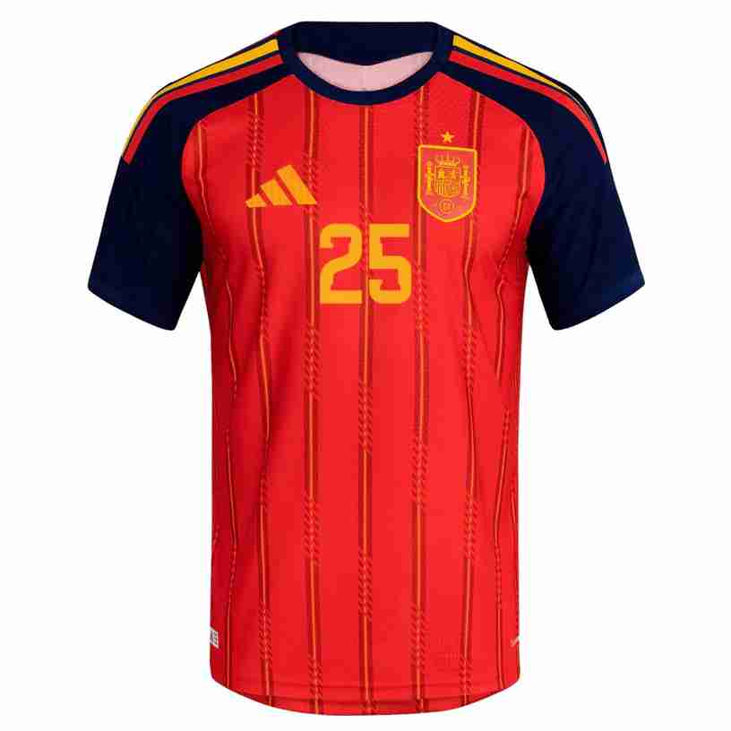 YEREMY NO.25 Equipacion España Primera 2026-Versión Jugador_1 YEREMY NO.25 Equipacion España Primera 2026-Versión Jugador_1