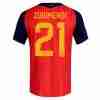 ZUBIMENDI NO.21 Equipacion España Primera 2026-Versión Jugador
